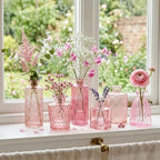 30 Pcs Pink Bud Vases Set, Baby Shower Decorations, Wedding Table Decor - Image 4