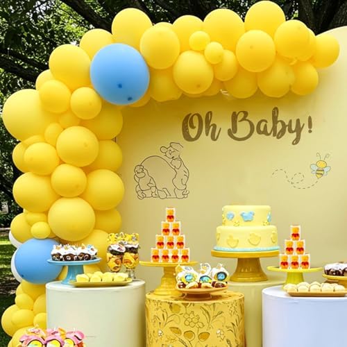 24 Pcs Bear Baby Shower Candle Favors for Guest Bear Party Favors Baby Shower Candles Bulk for Gifts Party Decorations (Yellow) - Image 6