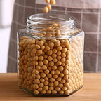 12 Pack 16 oz Hexagon Honey Jars with Dippers - Image 5