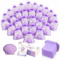 Baby Shower Favors Packs Baptism Thank You Gifts for Guests Soap Party Wedding Souvenirs Shell Shape Mini Scented Soap by dzorun