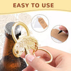 50 Pack Pacifier Bottle Openers,Baby Shower Favors for Guests,Baby Shower Party Favors Bottle Opener Souvenirs with Organza Bags Thank You Tags for Kids Birthday Party,Baby Welcome Party and Wedding - Image 6