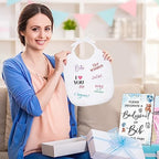 Roowest 35 Pcs Baby Shower Bibs Game with Bib Bodysuit Marker, Bear - Image 7