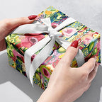 Jillson Roberts Gift Wrapping Paper, Floral Collage (8 Rolls 5ft x 30in) - Image 2