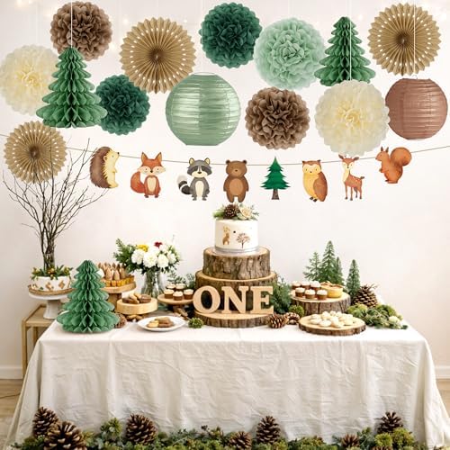 Kriyokiaa Woodland Baby Shower Decorations - Image 7
