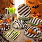 Honeydak 210 Pcs Halloween Plates and Napkins Party Supplies - Image 2