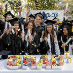 Grad Charcuterie Letters Fillable for Graduation Party Decorations, 13.7 Inch White Grad Cardboard Letters Charcuterie Boards Paper Mache Letter Trays for Grad Table Centerpieces Party Supplies - Image 6