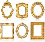 Lineshading 6 Pcs Large Photo Booth Props Gold Picture Selfie Frame 20 Inch by Lineshading