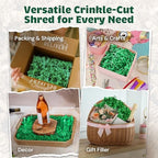 10LB Green Crinkle Paper Filler USA Made - Image 2