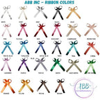 25 Personalized Ribbons Assesmbled Bows Custom Bridal Shower Favor Party Favors Wedding Bridesmaid Memorial Ribbons Funeral Baby Invitations Mis XV años Quinceanera (Thistle) - Image 7