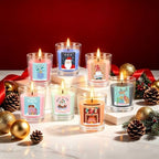 YOROXRG Christmas Candle Advent Calendar 2026 24 Days Scented Tumbler Candle Countdown to Xmas Natural Soy Wax Christmas for Adult Women and Men Season & Holiday Gifting - Image 6