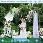 Antizz 7.2FT, 6.6FT, 6FT Arch Backdrop Stand Set of 3 - Image 4