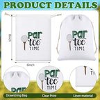 Locmeo 24 Pack Golf Party Favor Bags 8 x 10 Inch - Image 2