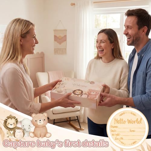 Defresit Baby Shower Gift Basket for New Mom with Tumblers Decision Coin - Image 6