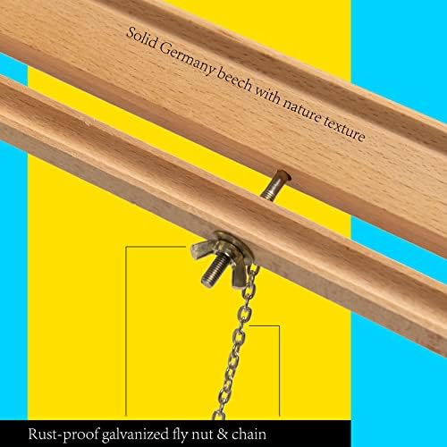 MEEDEN Wood Easel Stand for Display: Wooden Display Tripod Stand for Poster - Image 3