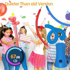 Yellow 260 Balloons Yellow Long Balloons and 260 Balloon Pump Electric for Gender Reveal Baby Shower Party Decorations - Image 6