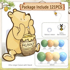 Classic Winnie Bear Baby Shower Birthday Decorations Cutout Large 27.5Inch - Image 3