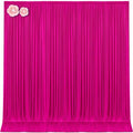 10ft x 15ft Hot Pink Wrinkle Free Backdrop Curtains for Wedding Party Backdrops Curtain Drapes Fabric Decorations Photo Back Drop Cloth for Baby Shower Photography Stage Reception by Tao-GePartyDecorations