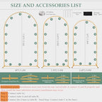 WellSign 7.2FT, 6.6FT, 6FT Wedding Balloon Arch Stand Kit Set of 3 - Image 5