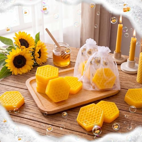 50 Set Bee Theme Baby Shower Soap Favors for Guests - Image 4
