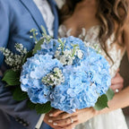 Auihiay 304Pcs Hydrangea Artificial Flowers Bulk, Faux Artificial Hydrangea - Image 5