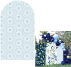 Blueberry Arch Backdrop Cover for Birthday Baby Shower Wedding Party Decoration,Elastic Fabric Background (Width=48"(120cm),Height=85"(210cm),GUS-Arch-GX-899) by AOSTO