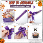 Funnymoom 24 Pack Halloween Boo Basket For Gifts Empty Bulk - Image 4