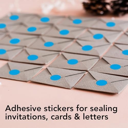 Perco Light Blue Perforated Round Circle Dot Sticker 1/2-Inch Labels — 3 Rolls, 9,000 Stickers - Baby Showers, Events for Info Labels, Soft Color Coding & Organization, Strong Adhesive - Made in USA - Image 4