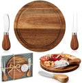Maxcheck 4 Sets Cheese Board Baby Shower Wedding Favors for Guests Acacia by Maxcheck