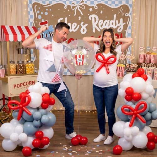 Lofaris Shes Ready to Pop Baby Shower Balloon Garland Banner Kit - Image 2