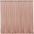 Nude Blush Backdrop Curtains-Wrinkle-Free Polyester Photography Drapes Party Curtain Background for Baby Shower Wedding Decorations- 40 X10FT by WishCare