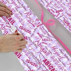 AOFUN Personalized Name Gift Custom Name Gift Wrapping Paper Personalized Name Gift Personalized Birthday Gifts First Birthday Wrapping Paper Boy 5 Rolls 58"" x 23"", Style 13 - Image 4