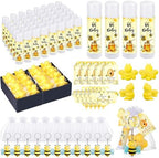 288 Pcs Baby Shower Favors Set for Guests,Yellow,Bee by Dansib