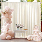 50x10ft Champagne Backdrop Curtain for Wedding Parties Wrinkle Free Fabric Champagne Drapes Backdrop Decoration for Baby Shower Birthday Photography Decoration 10 Panels, 5ft x 10ft - Image 5