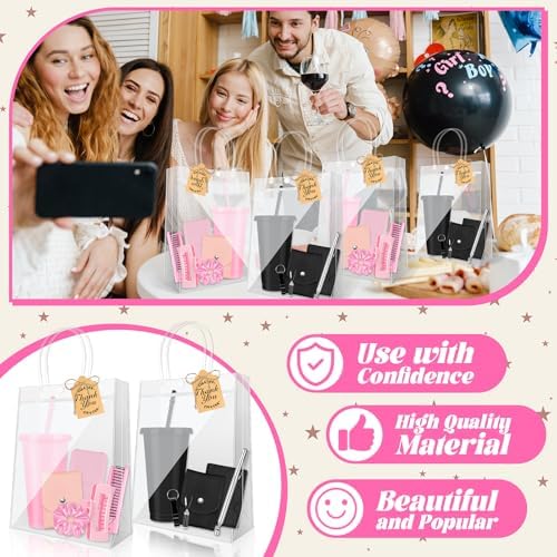 6 Sets Baby Shower Prizes for Women and Men Nail Clippers Mirror Bottle Opener Cup Comb Magnetic Pickup Tool Flashlight Grabber Credit Card Cutter for Baby Shower Game Winners Party - Image 4