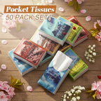 Outus 50 Pack Christian Travel Size Pocket Tissues, Bible Verse Gifts - Image 5