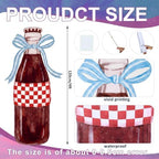 Sabary 4ft Soda Bottle Bow Cardboard Cutout She's Ready to Pop Decorations Large Soda Backdrop for Baby Shower Wedding Bachelorette Bridal Shower Party - Image 2