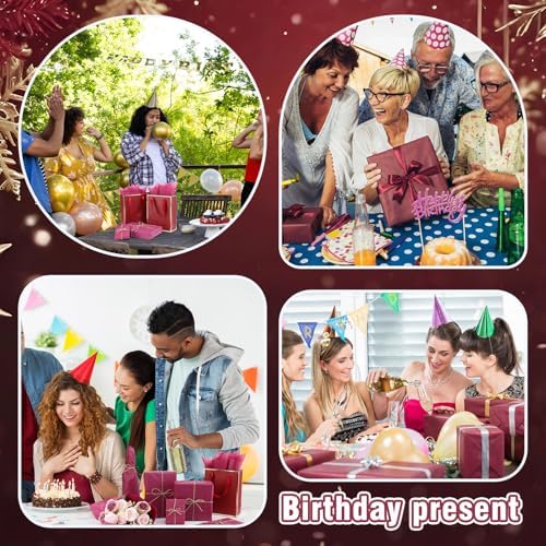 Teling 500 Sheets Tissue Paper for Gift, Burgundy Wine, 14 x 20 Inch - Image 6