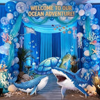 Weysat 3 Pcs Large Sea Party Stand Under the Sea Party Decorations Set - Image 6
