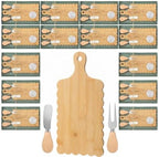 LemonRoad 12 Sets Bamboo Wood Baby Shower Prizes, 6"L x 9"W by Unknown