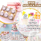 Conelist 24 Sets Cow Baby Shower Candle Favors for Guests - Image 5