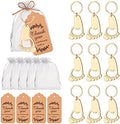 50 Pcs Golden Footprint Bottle Opener Baby Shower Favors for Guest by KaGrbves