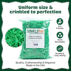 10LB Green Crinkle Paper Filler USA Made - Image 4