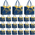 Jetec 45 Pcs Mini Thank You Gift Bag with Handle, Business Blue/gold by Jetec