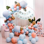 Wedding Arch Round Backdrop Stand Pink Metal Circle Backdrop Stand Circle Balloon Arch Stand Frame for Birthday Party Bridal Shower Anniversary Ceremony Candy Tables Celebration in 2.2x2.6m - Image 5