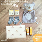 BohoStyle Diaper Cake | Baby Gift Set| New Baby Boy Gift | New Baby Gift | with Baby Lovey, Newborn Essentials, Premium Baby Care Products | Beautiful & usefull Accessories | Baby Shower Gifts - Image 7