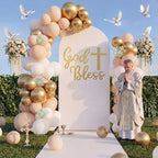 Gilprop 141 Pcs 7.2ft God Bless Baptism, Elastic Polyester - Image 6