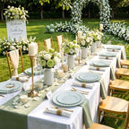 175PCS Sage Green Plastic Plates Heavy-Duty for Party & Baby Shower - Image 4