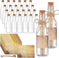 Baderke 24 Pcs 5.6 oz Message Bottles Kit Pirate Party Favors, Vintage by Baderke