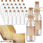 Baderke 24 Pcs 5.6 oz Message Bottles Kit Pirate Party Favors, Vintage by Baderke
