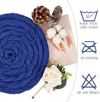 Showgeous 16 Pack Royal Blue Cheesecloth Table Runner 17 x 108 Inch - Image 3